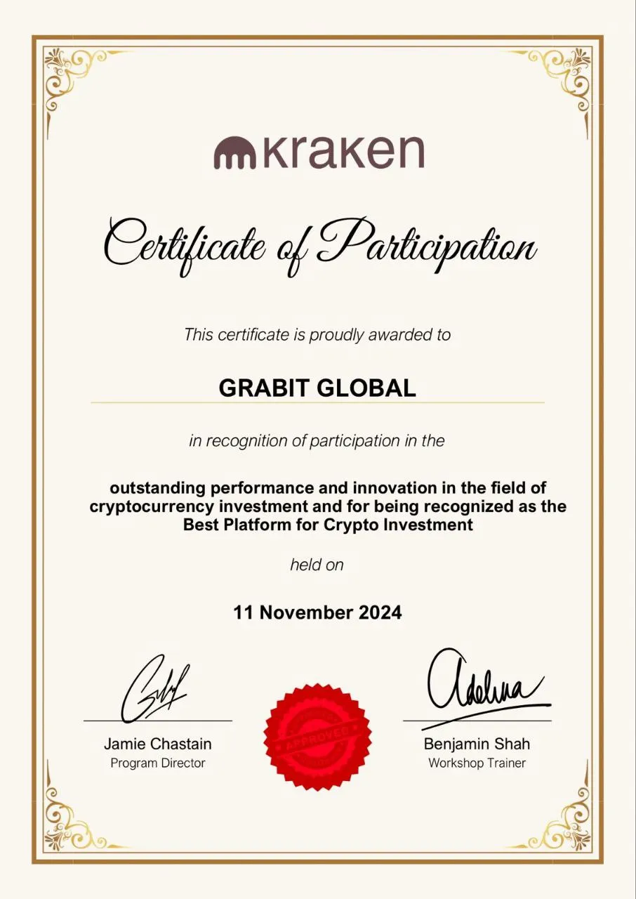 Recognition Certificate